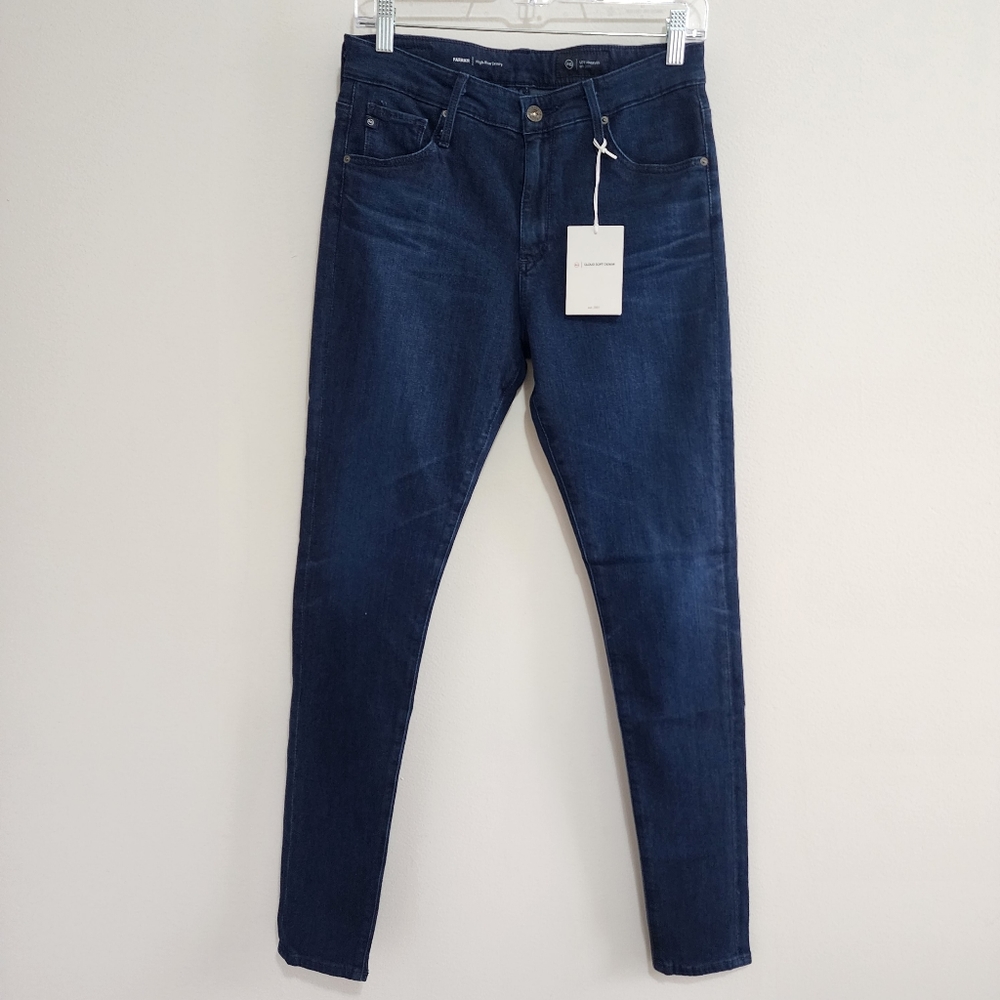 AG Adriano Goldschmied Women's Skinny Jeans - Dark Blue
